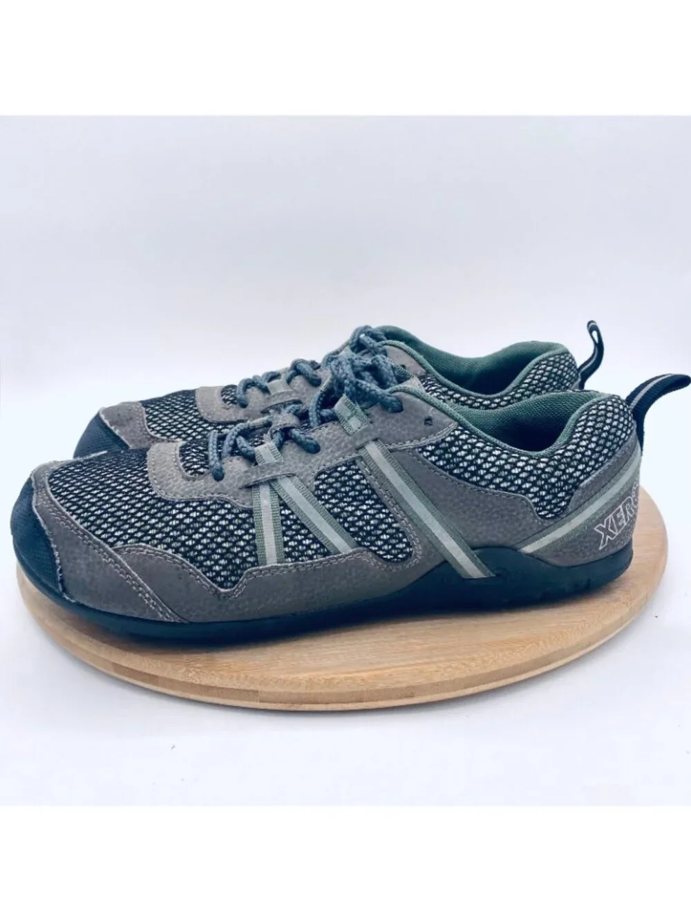 Xero Shoes Mens 9 Green Mesh Barefoot Zero Drop Terra Flex Sneakers Minimalist
